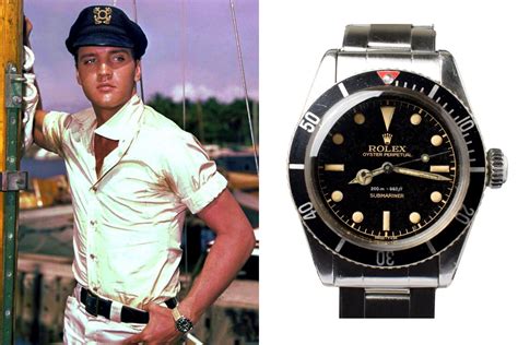 elvis presley rolex submariner|elvis rolex submariner.